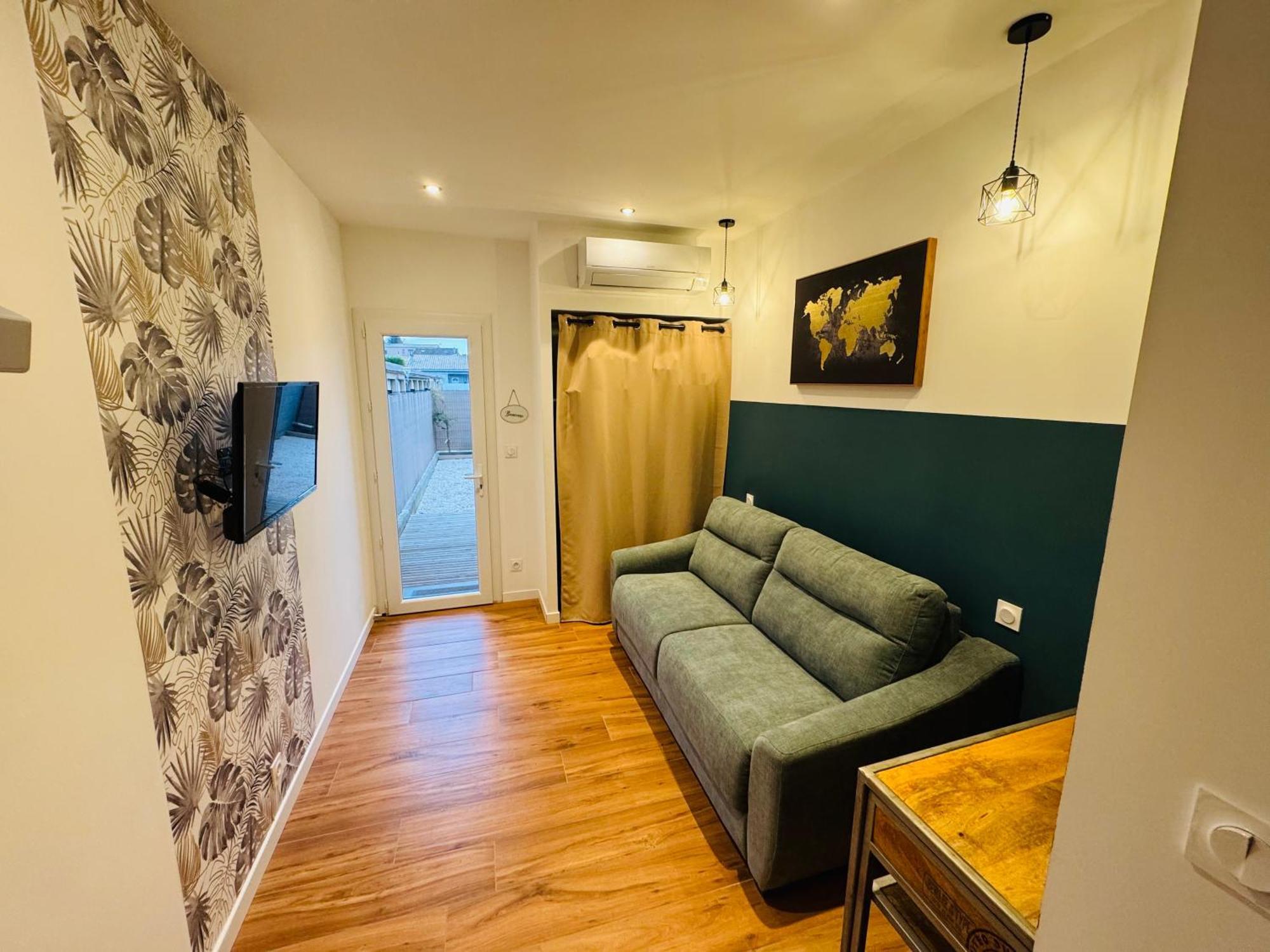 Studio Du Chateau Climatisee Каркассон Экстерьер фото